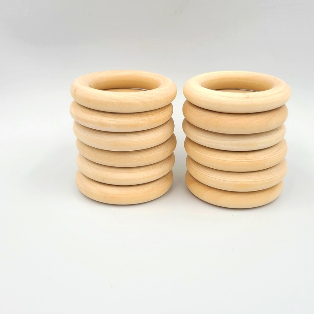 BN Wooden Circles for crafts - Picture 1 of 2